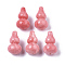 Synthetic Coral Beads, Gourd, Dyed, Hot Pink, 20x12mm, Hole: 1.4mm