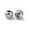 Non-Tarnish 303 Stainless Steel Beads, Rondelle, Stainless Steel Color, 8x7mm, Hole: 3mm