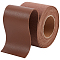 2M PVC Imitation Leather Ribbons, for Clothes, Bag Making, Saddle Brown, 50mm, about 2.19 Yards(2m)/Roll