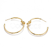 Brass Stud Earrings KK-T038-240G-1