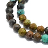 Natural Chrysocolla Beads Strands G-P457-A01-21-2