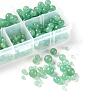 340Pcs 4 Sizes Natural Green Aventurine Beads G-LS0001-23-2