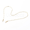 Handmade Brass Link Chain Eyeglasses Chains AJEW-EH00365-1