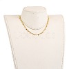 Brass Curb Chain Necklaces X-NJEW-JN02965-4