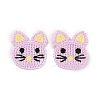 Animal Polyester Knitted Appliques DIY-WH0399-42A-1