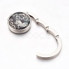 Zinc Alloy Bag Hanger Purse Hooks BAGH-WH0001-A01-3