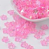 Eco-Friendly Transparent Acrylic Beads X-PL556-6-1