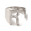201 Stainless Steel Finger Rings RJEW-H223-04P-Q-4