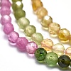 Natural Tourmaline Beads Strands G-I289-03-3