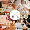 48Pcs 24 Style 12 Constellations Alloy Wine Glass Charms with Rhinestone AJEW-TAC00002-10
