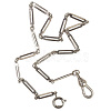 GOMAKERER 8Pcs 4 Styles 304 Stainless Steel Spring Ring Clasps STAS-GO0001-17-6