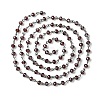 Handmade Glass Beaded Chains for Necklaces Bracelets Making AJEW-JB00132-02-2