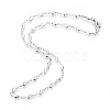 304 Stainless Steel Link Chains Necklaces NJEW-F242-02P-2