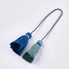 Polycotton(Polyester Cotton) Tassel Big Pendant Decorations FIND-S302-01V-2