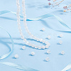 ARRICRAFT 2 Strands Natural White Agate Beads Strands G-AR0005-43A-4