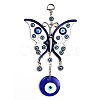 Glass Evil Eye Pendant Decorations PW23022302165-1