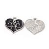 Alloy Enamel Pendants ENAM-H039-03P-2