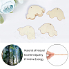 Vehicle Theme Unfinished Blank Wooden Pendants Set for Painting Arts WOOD-WH0124-26L-6
