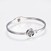 304 Stainless Steel Bangles BJEW-L643-10-3