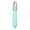 Synthetic Turquoise Pointed Pendants G-F409-05P-3