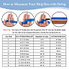  12Pcs 6 Styles 201 Stainless Steel Grooved Finger Ring Settings RJEW-TA0001-04P-16