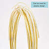 Brass Wire FIND-WH0116-23A-01-5