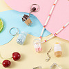 Fashewelry 32Pcs 16 Style Imitation Bubble Tea & Ice Cream Resin Pendants RESI-FW0001-07-13