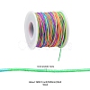 Round Segment Dyed Polyester Elastic Cord EC-YW0001-01-3