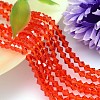 Faceted Imitation Austrian Crystal Bead Strands G-M180-10mm-06A-1