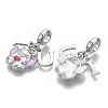 Alloy European Dangle Charms MPDL-N039-021-2