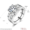 Trendy Brass Cubic Zirconia Wide Band Rings RJEW-BB20675-G-6-4