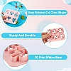 2Pcs ABS Plastic Clay Molds DIY-TA0004-57-4
