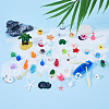 Ocean Theme Mini Resin Ornaments AJEW-WH0041-73-4