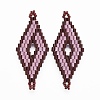 MIYUKI & TOHO Handmade Japanese Seed Beads Links SEED-E004-C12-1