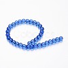 Glass Round Bead Strands GLAA-I028-4mm-07-2