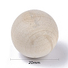 Natural Wooden Round Ball WOOD-T014-20mm-3