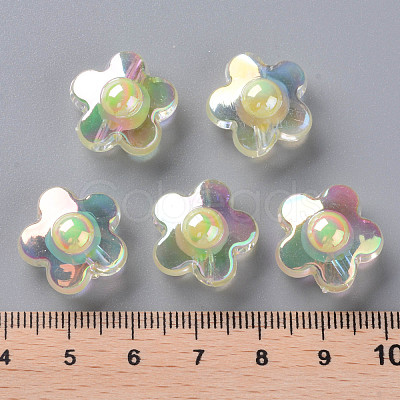 Transparent Acrylic Beads TACR-S152-09B-07-1