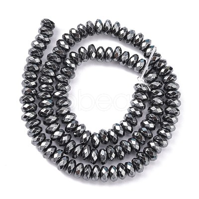 Non-Magnetic Synthetic Hematite Beads Strands G-Q422-1