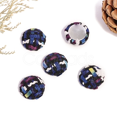 Woolen Fabric Cabochons PW-WGD0FDA-01-1