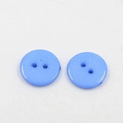 Acrylic Sewing Buttons BUTT-E084-C-06-1