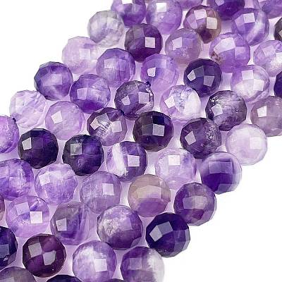 Natural Amethyst Beads Strands G-L581A-001A-1