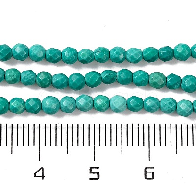 Natural Howlite Beads Strands G-C025-02B-08-1