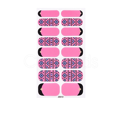 Nail Art Full Cover Nail Art Wrap MRMJ-T078-ZE0125-1