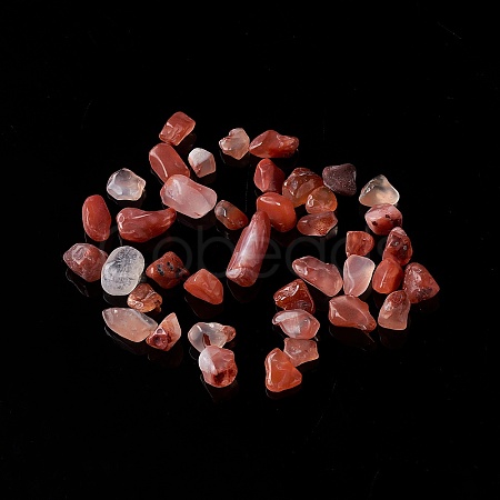 Natural Carnelian Chip Beads X-G-O103-18A-1