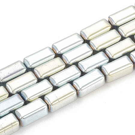 Electroplate Non-magnetic Synthetic Hematite Beads Strands G-N0322-11E-1