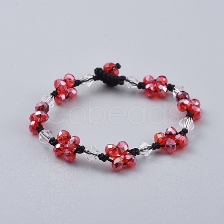 (Jewelry Parties Factory Sale)Handmade Glass Beads Bracelets BJEW-JB04673-03-1
