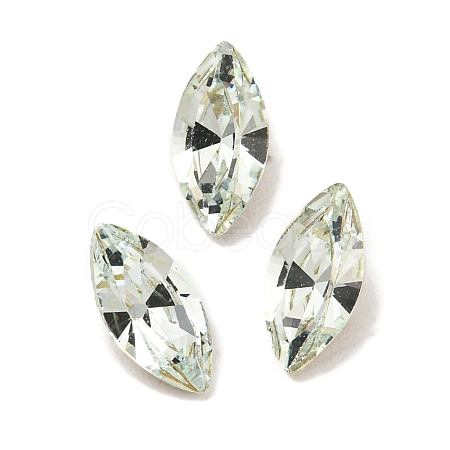 Glass Rhinestone Cabochons RGLA-L029-12A-161-1