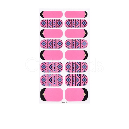 Nail Art Full Cover Nail Art Wrap MRMJ-T078-ZE0125-1