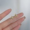 Alloy Earrings for Women, with 925 Sterling Silver Pin, Butterfly, 10mm