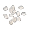 Natural White Agate Cabochons, Oval, Grade A, 7x5x2~3mm